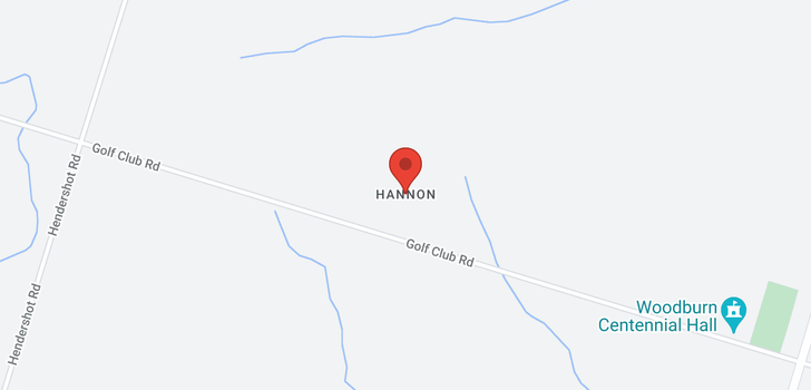 map of 57 Hannon Crescent